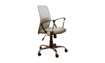 Beige Working Chair With Armrest